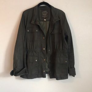 J Crew boyfriend fit filed jacket